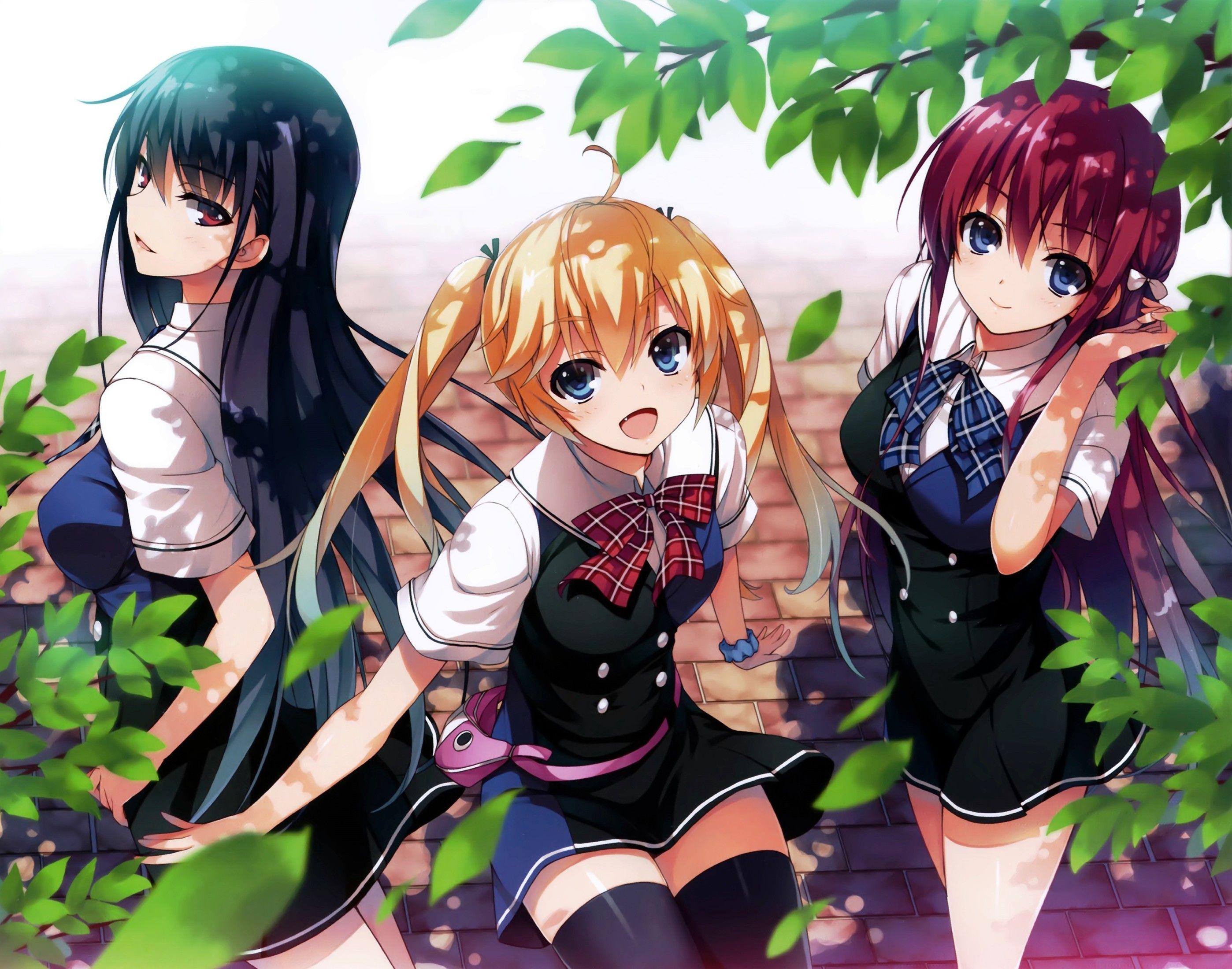 2796x2200 Download Wallpaper girl grisaia no kajitsu, 2796x Girls