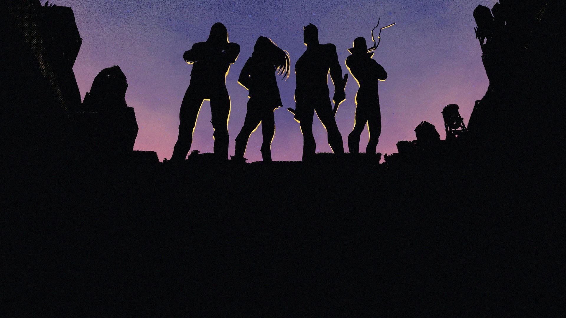 1920x1080 The Defenders Comics Artwork, HD Tv Shows, 4k Wallpaper, Image