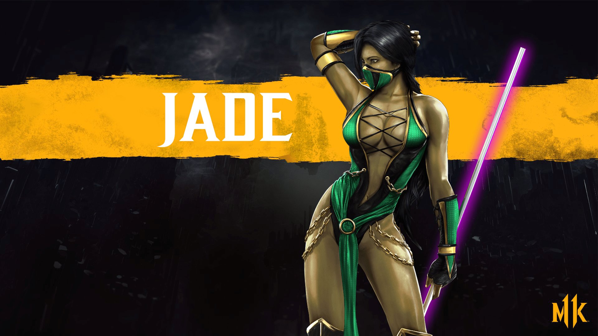 1920x1080 Jade for Mortal Kombat 11! ♥ (edit by me): MortalKombat