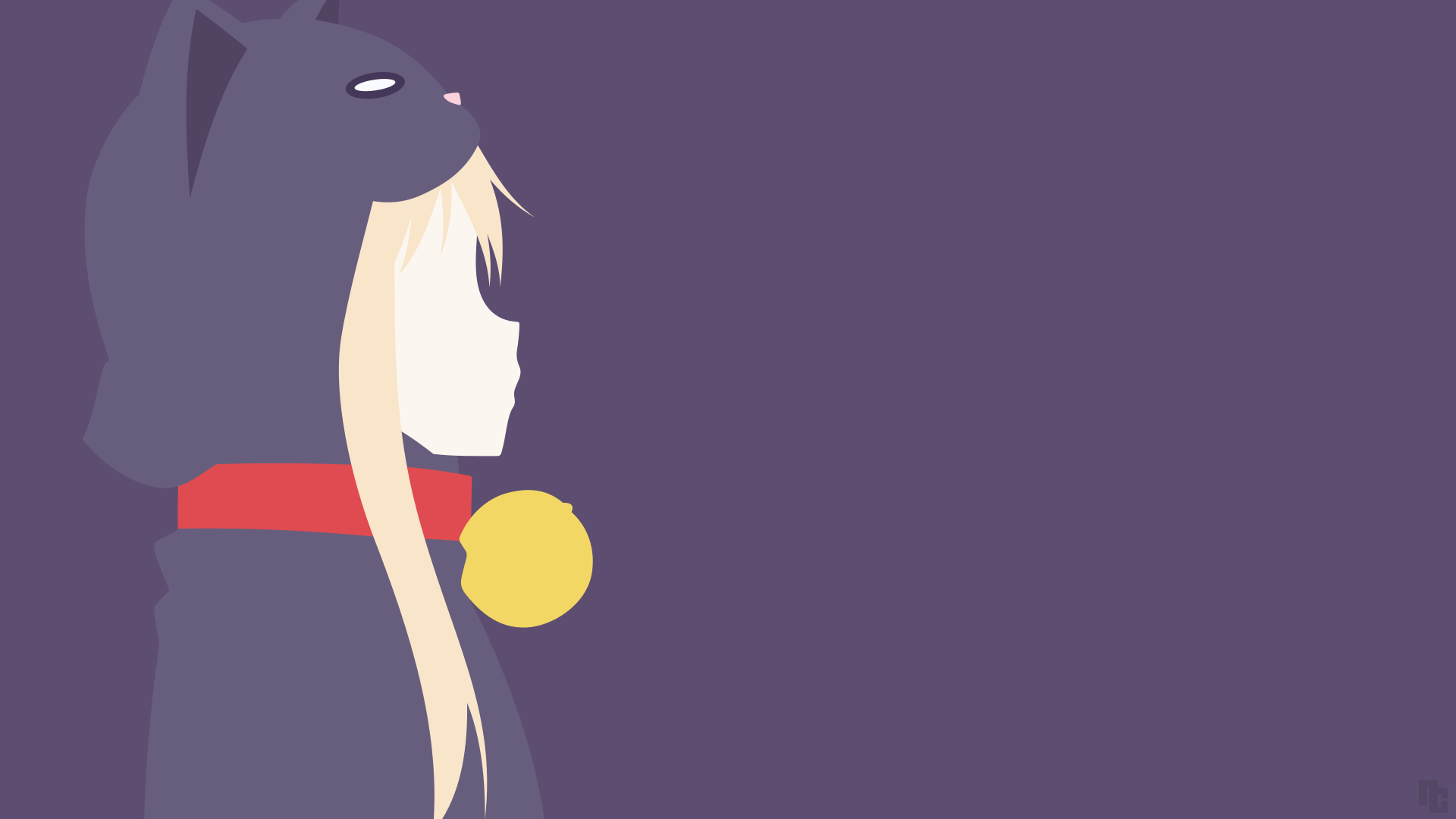 1920x1080 The Pet Girl of Sakurasou Shiina Minimalist Wallpaper