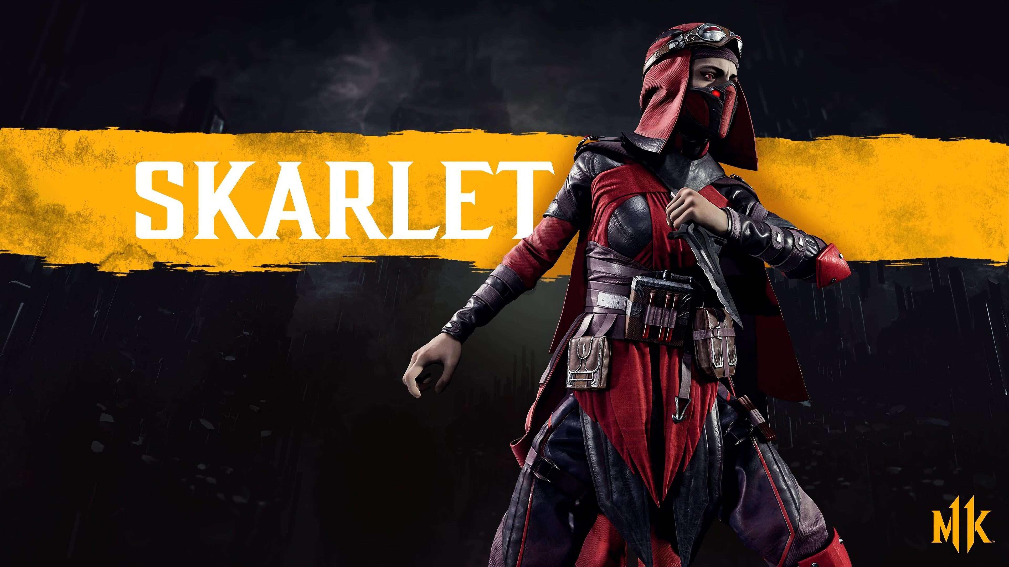 3840x2160 Mortal Kombat 11 Skarlet Kitana UHD 4K wallpaper