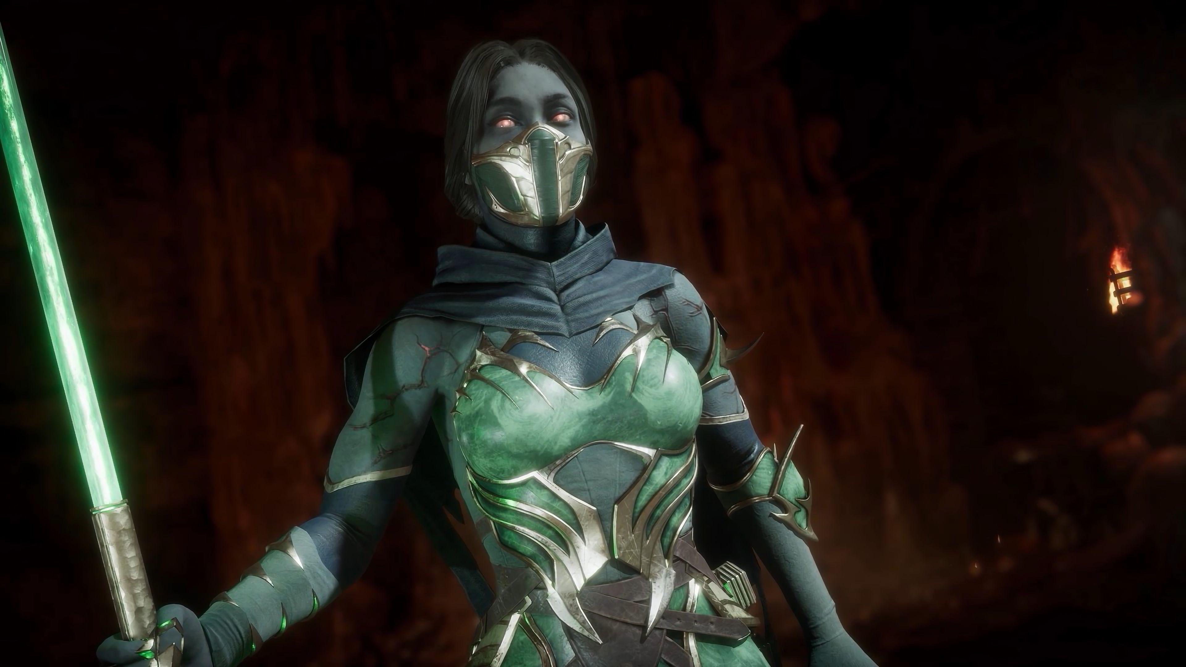 3840x2160 Jade, Mortal Kombat 4K wallpaperk wallpaper