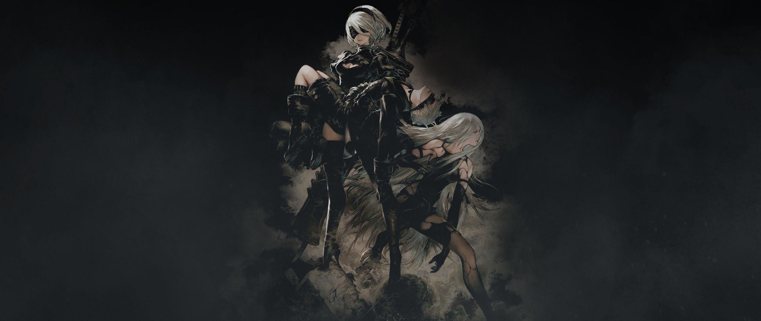 2560x1080 Download 2560x1080 wallpaper yorha type a no. yorha no.2 type b