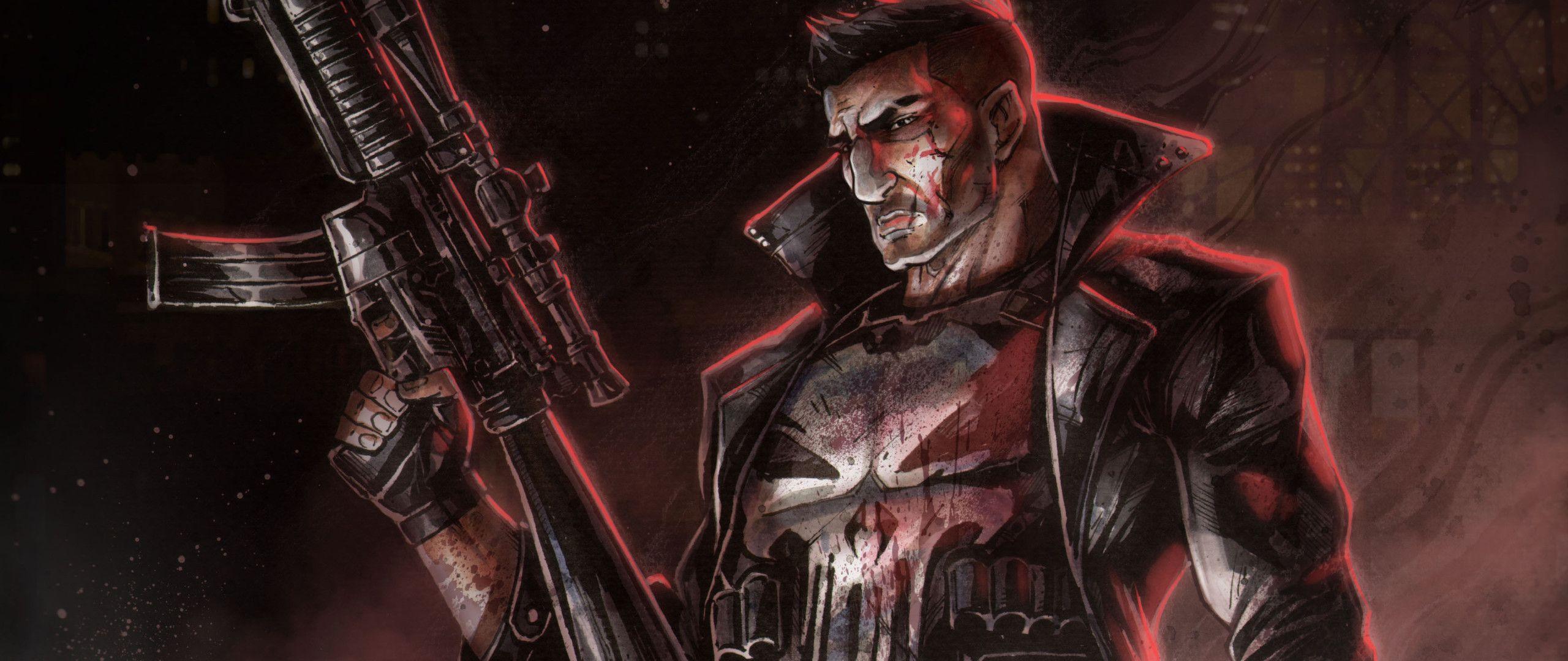 2560x1080 The Punisher 4k Art 2560x1080 Resolution HD 4k