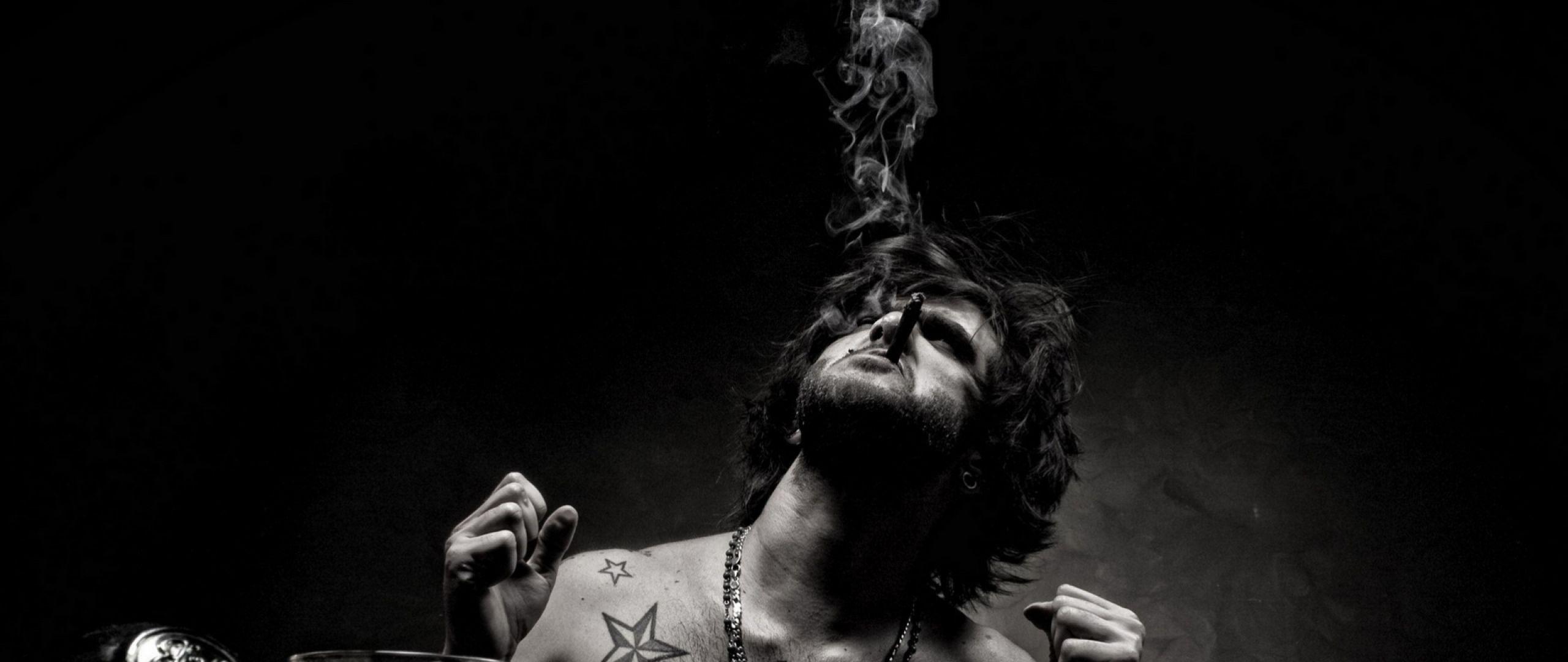 2560x1080 3D Cigar Tattoos