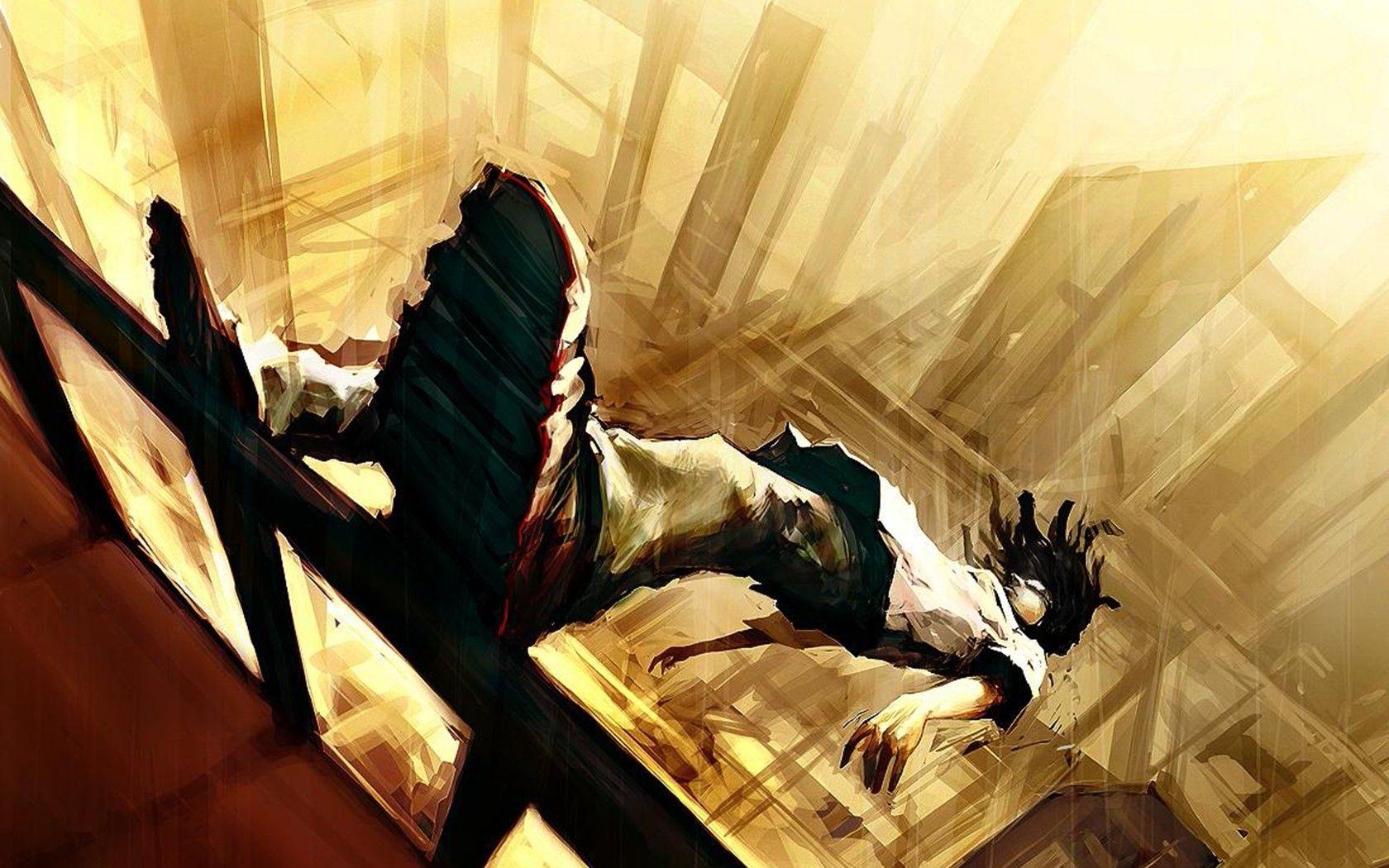 Falling Anime Wallpapers Top Free Falling Anime Backgrounds 