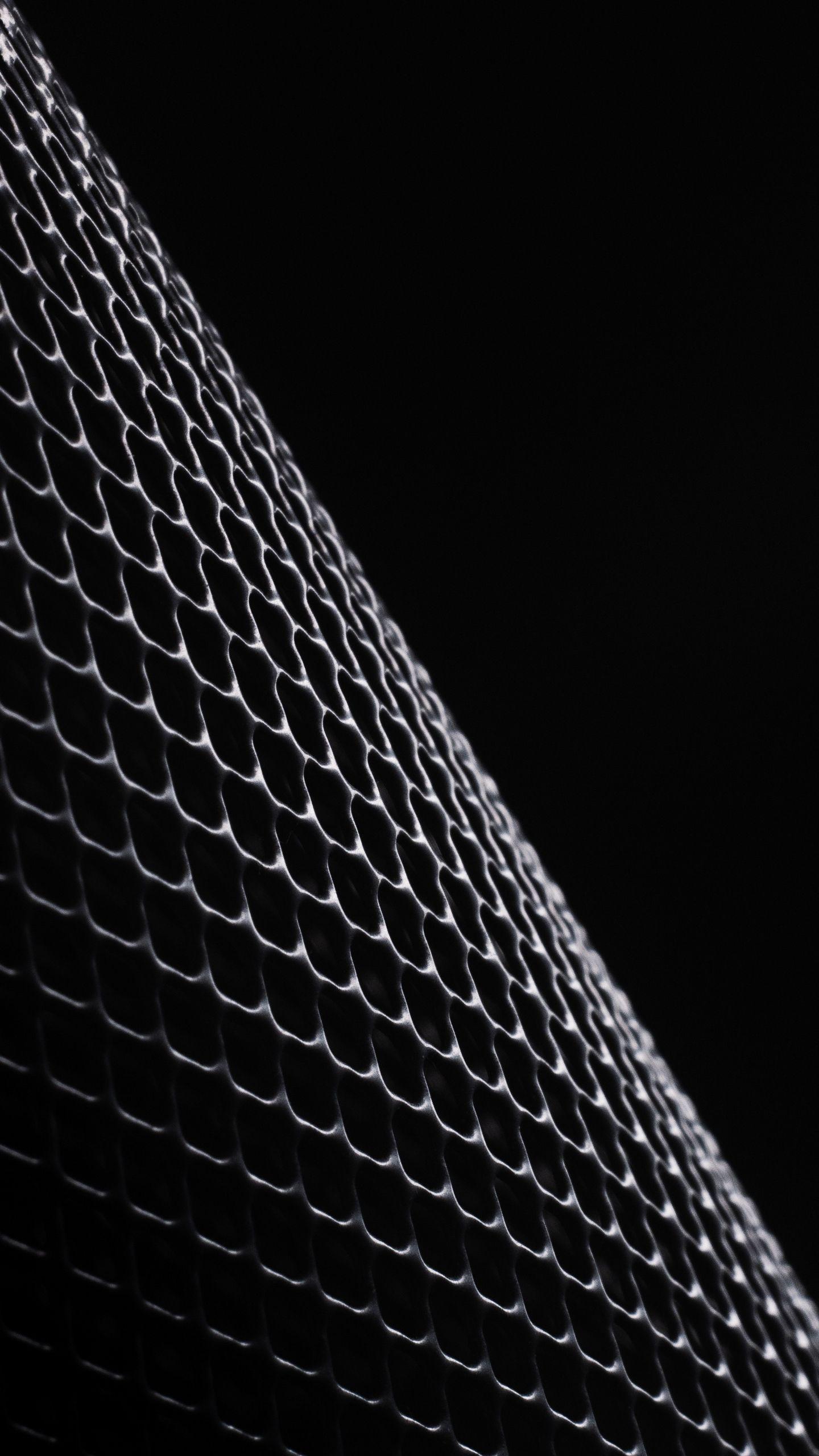 1440x2560 Download wallpaper 1440x2560 mesh, structure, surface, dark, black