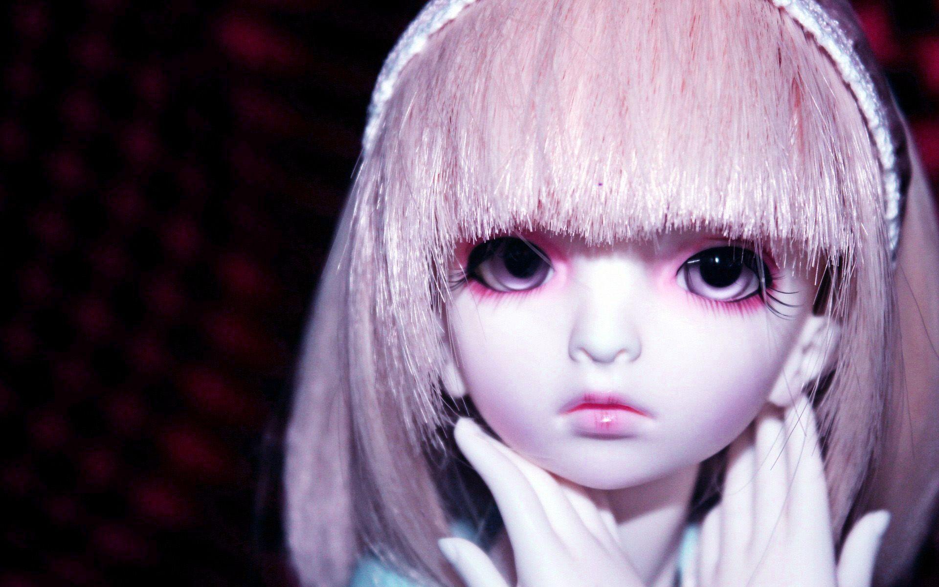 1920x1200 HD Wallpaper of Cute Doll