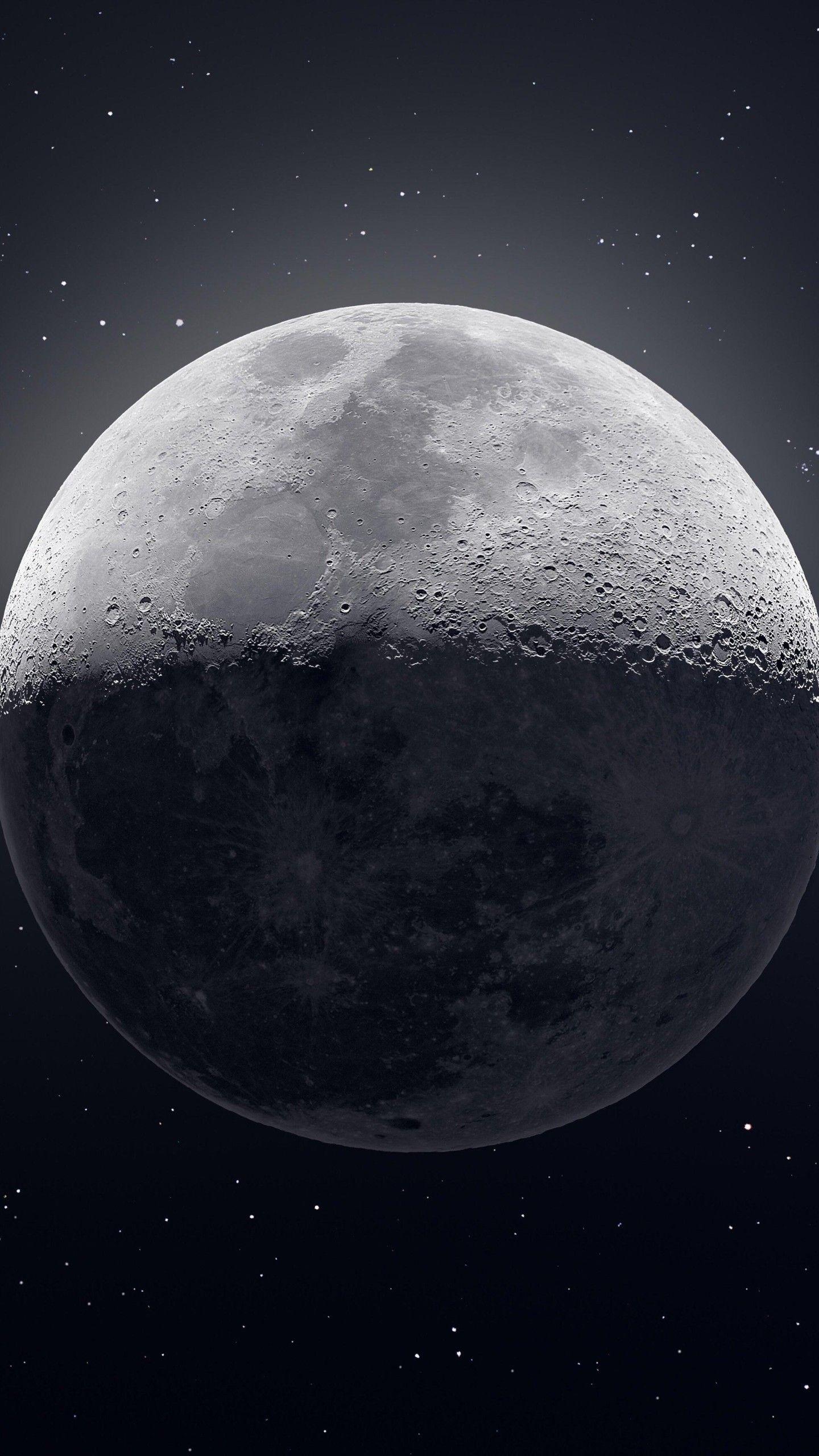 1440x2560 Dark Moon 8k Samsung Galaxy S S7 , Google Pixel XL