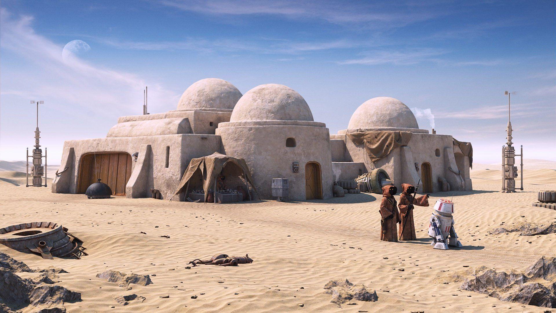 star wars tatooine scenery