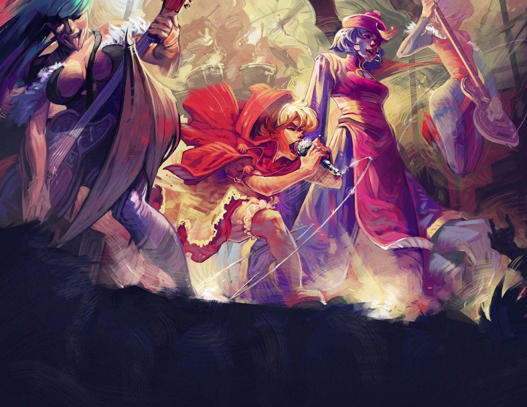 1035x800 Felicia Darkstalkers Wallpaper