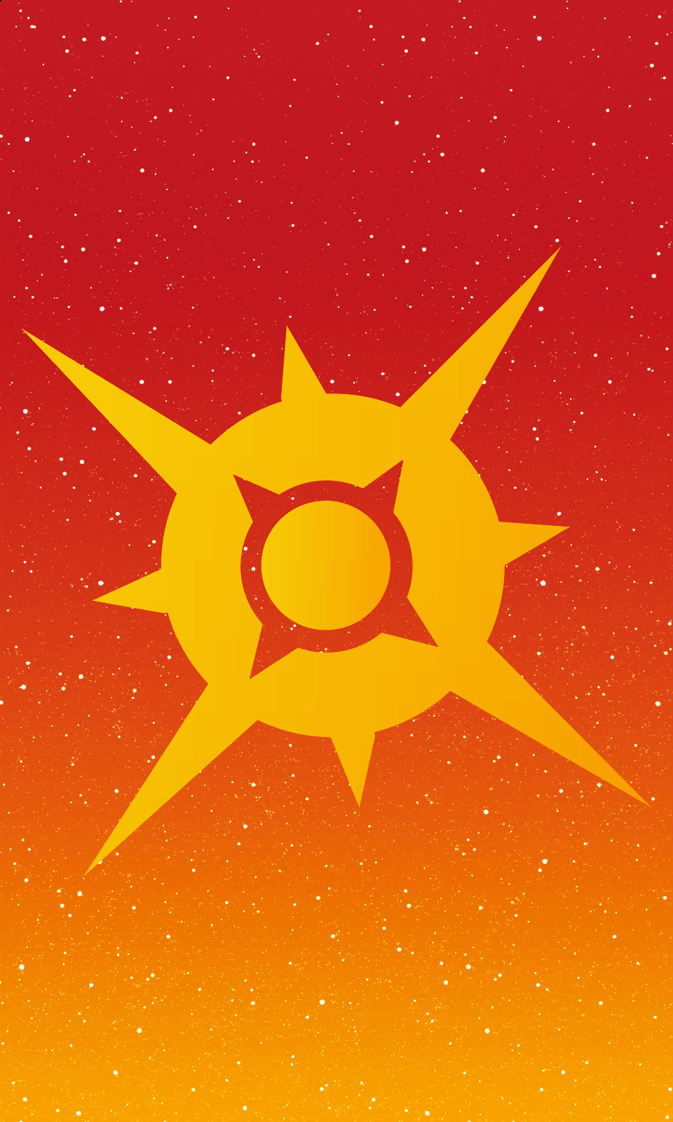 960x1600 shelgon: Sun & Moon Wallpaper