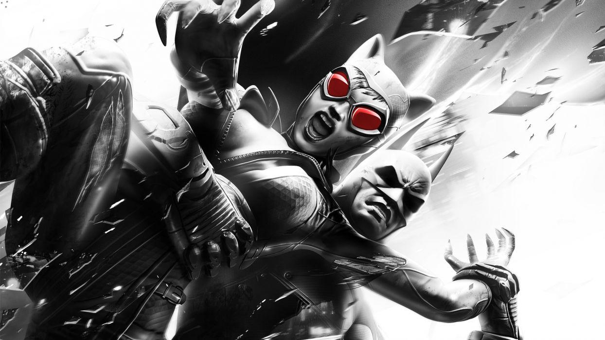 1244x700 Batman Catwoman Batman Arkham City wallpaperx1080