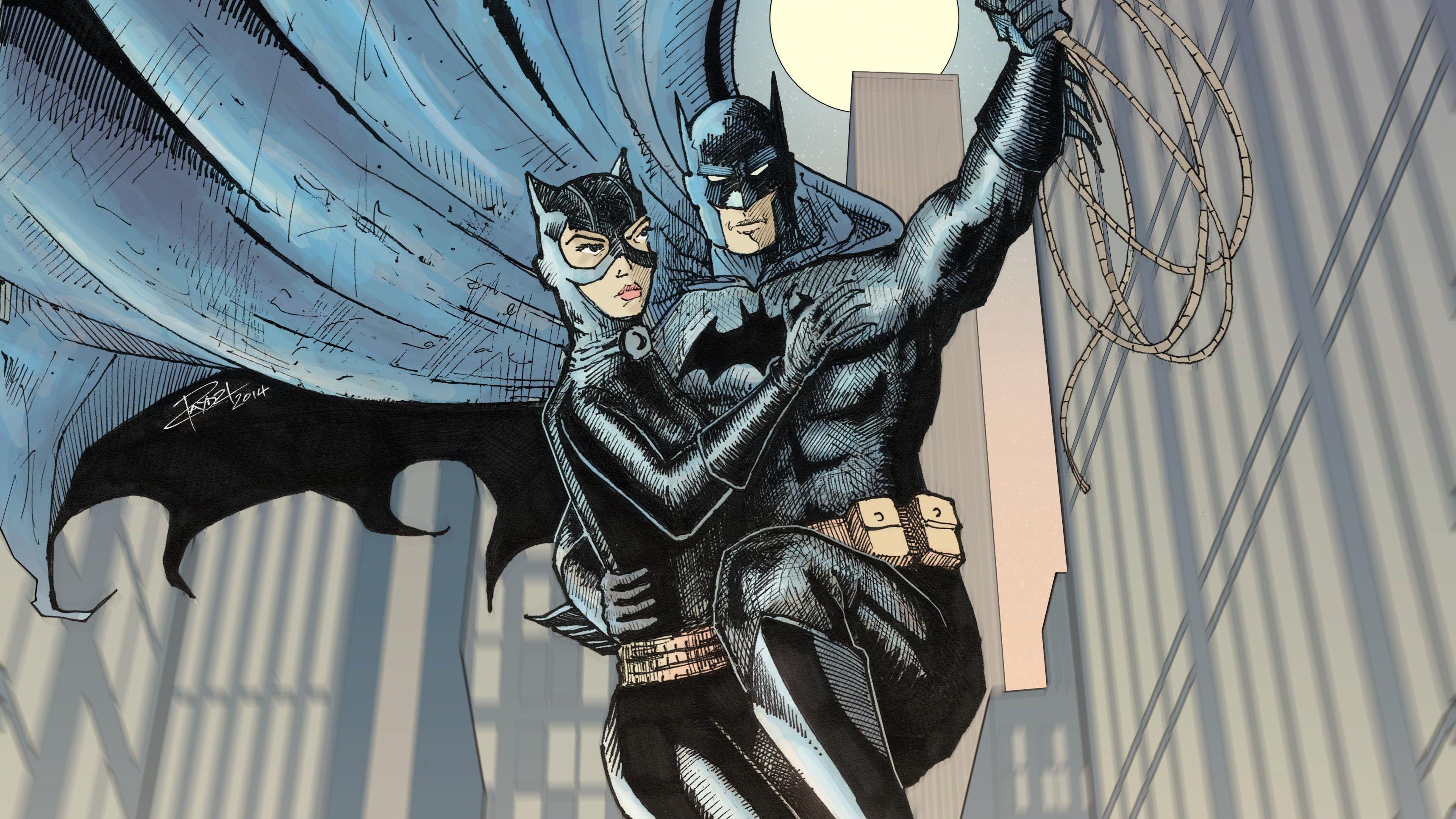 3436x1933 Batman And Catwoman 4k iPhone 6s, 6 Plus, Pixel xl , One