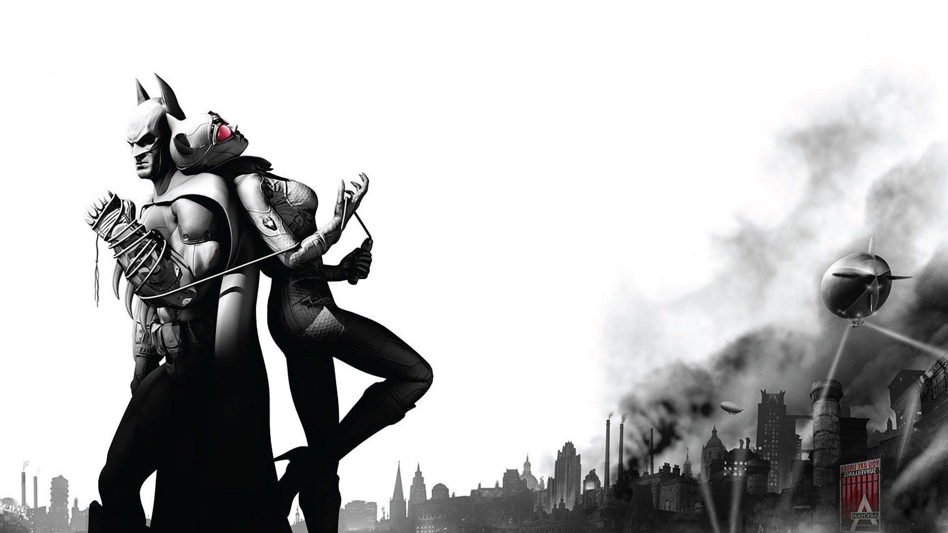 1920x1080 Batman, Batman: Arkham City, Catwoman Wallpaper HD / Desktop