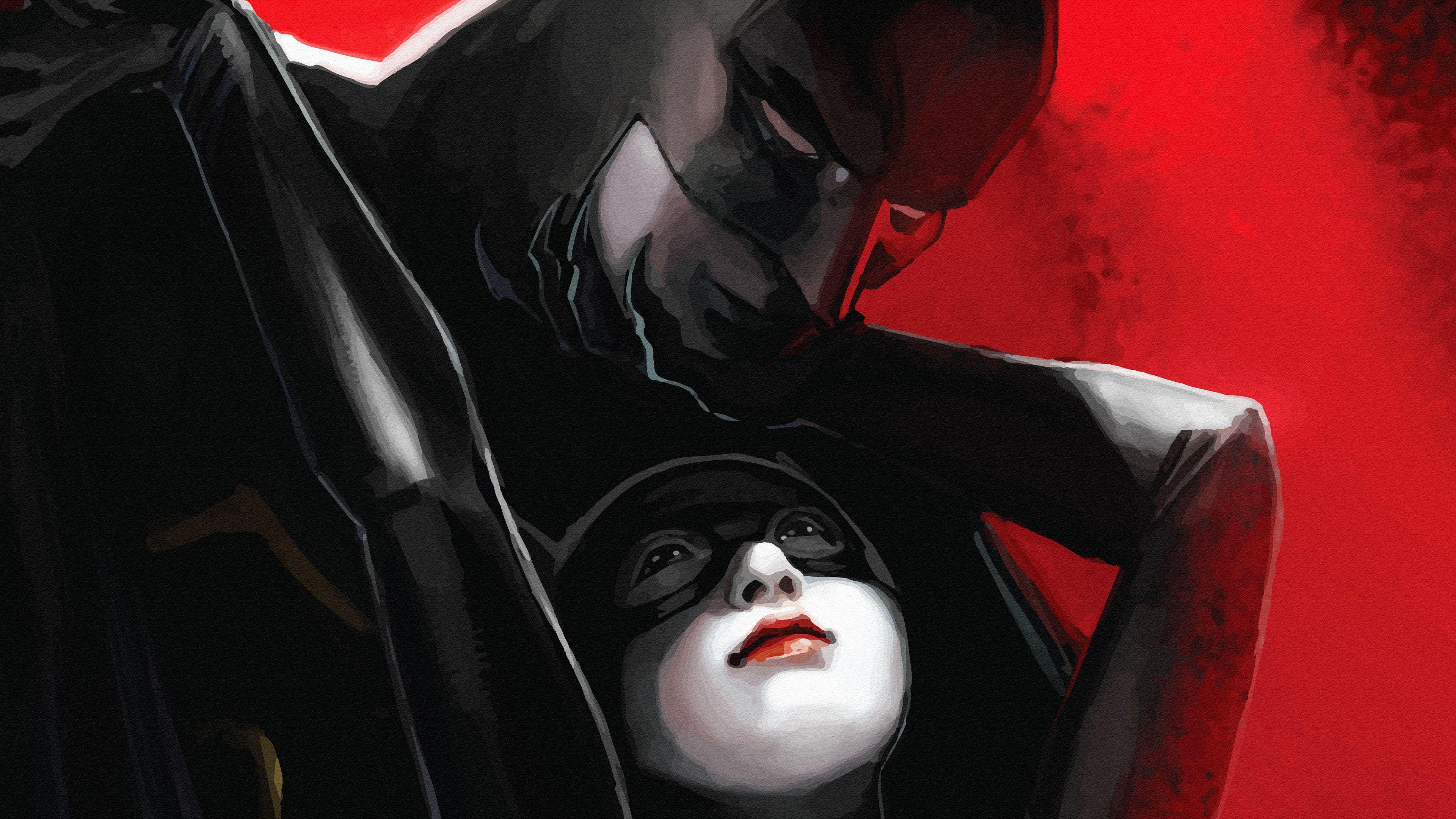 3840x2160 Wallpaper 4k Batman And Catwoman 4k Art 4k Wallpaper, Artwork