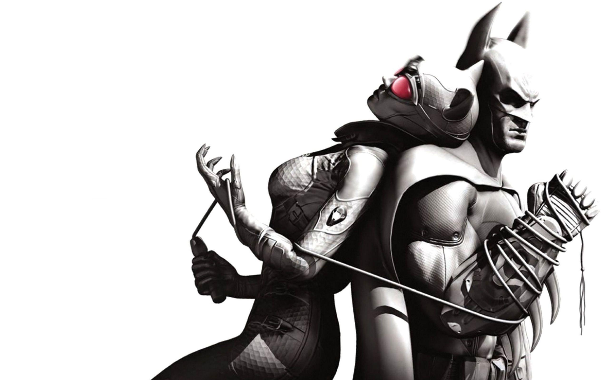 2560x1600 Batman Arkham City Batman And Catwoman 2560x1600 Wallpaper Movies