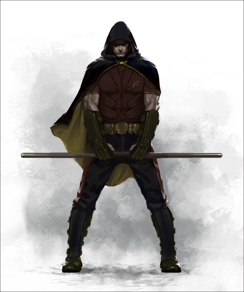 856x1024 Batman Arkham City Wallpaper Robin