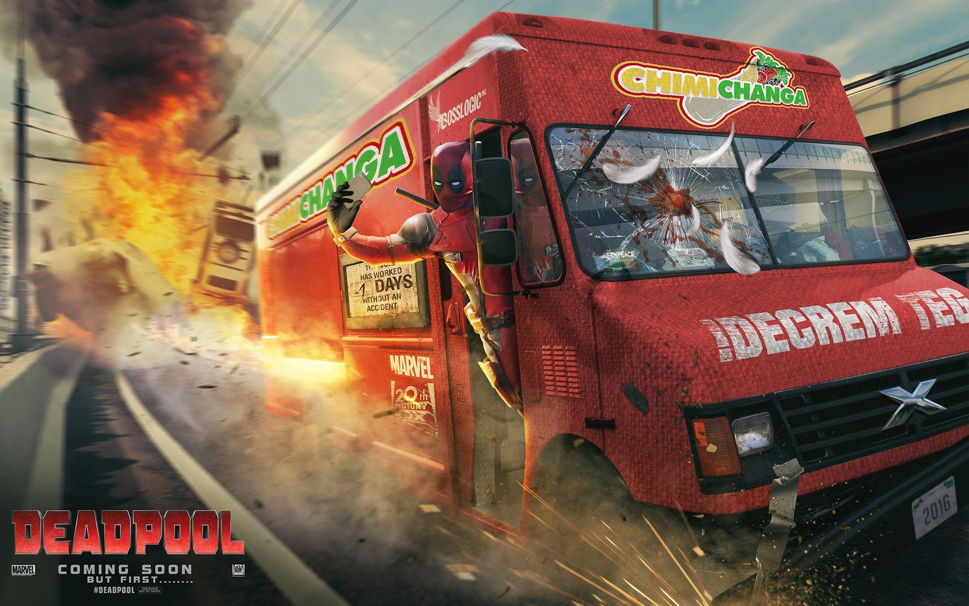 1920x1200 Deadpool 2016 Movie Poster wallpaper