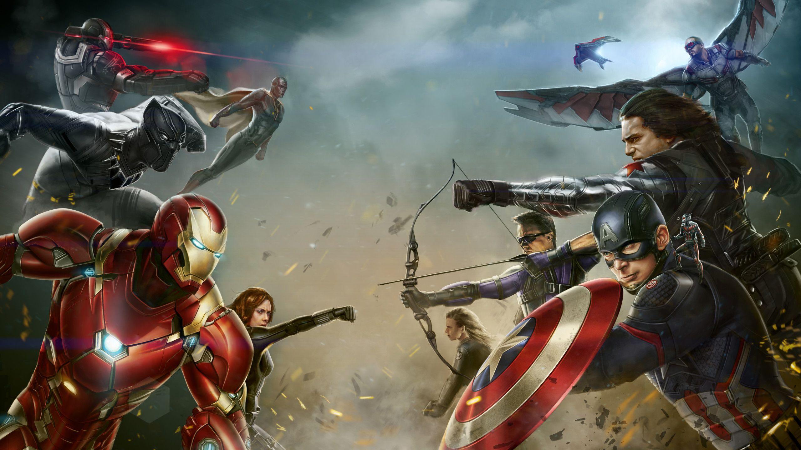 2560x1440 Marvel Superhero 8k Digital Art 1440P Resolution HD 4k
