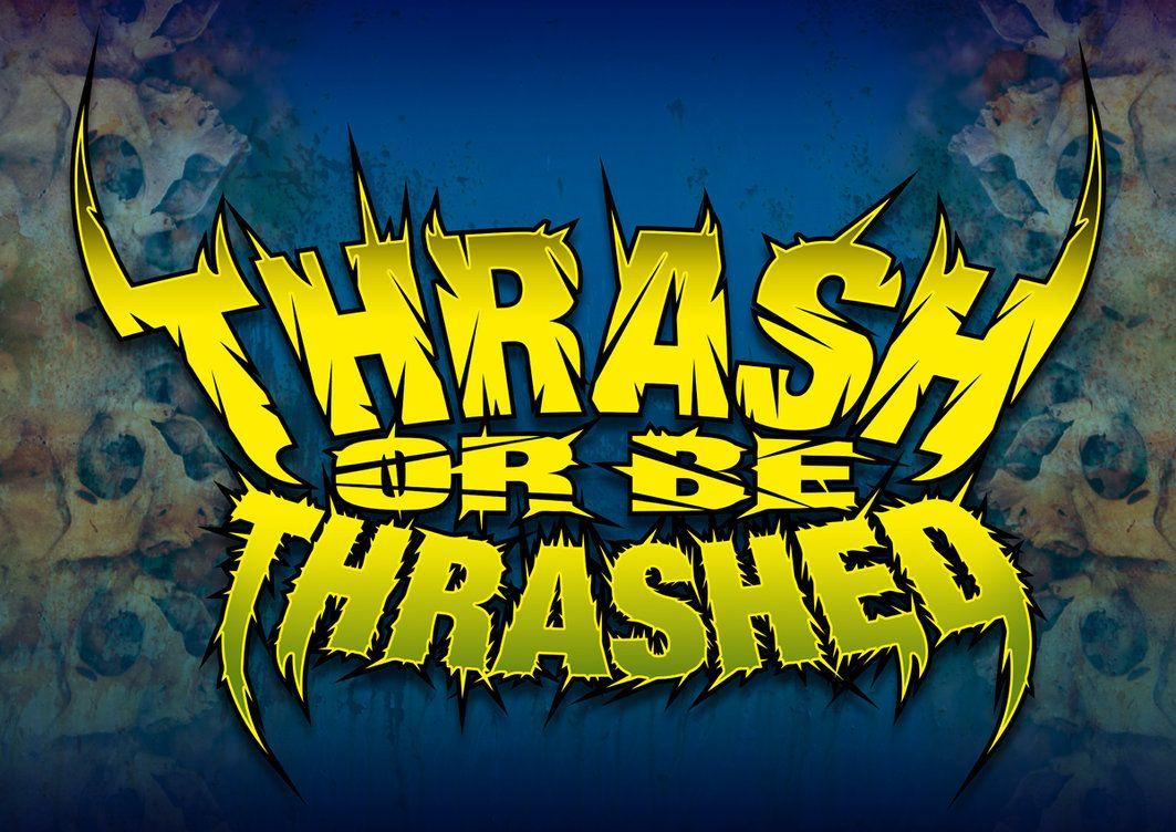1063x752 Free download Thrash Metal Logo by BulldogBite [1063x752]