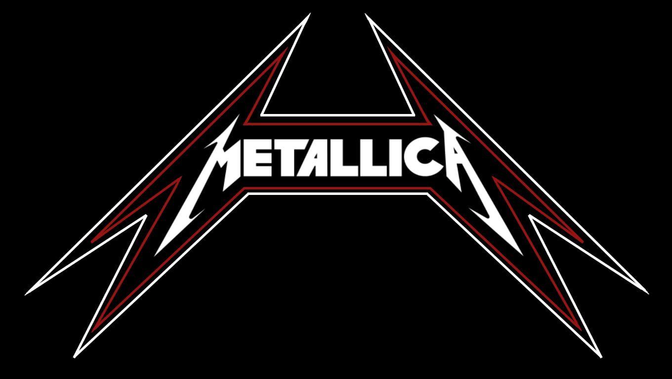1360x768 Metallica logo, Metallica, heavy metal, thrash metal, metal HD