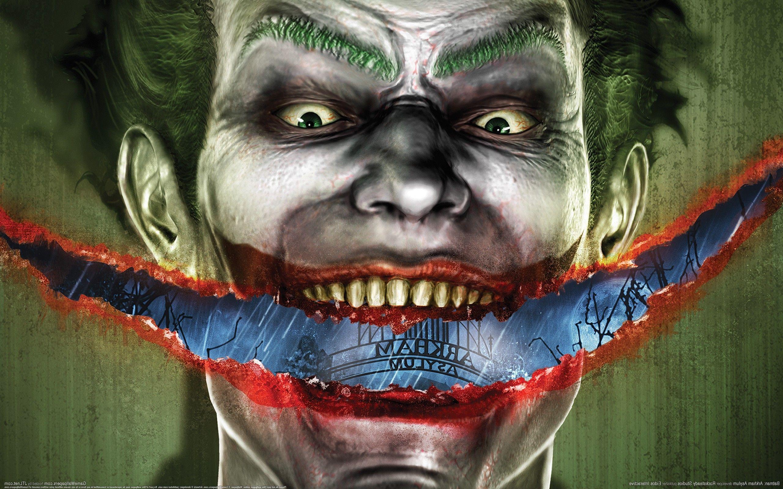 2560x1600 Batman, Joker, Batman: Arkham Asylum, Video Games, Rocksteady