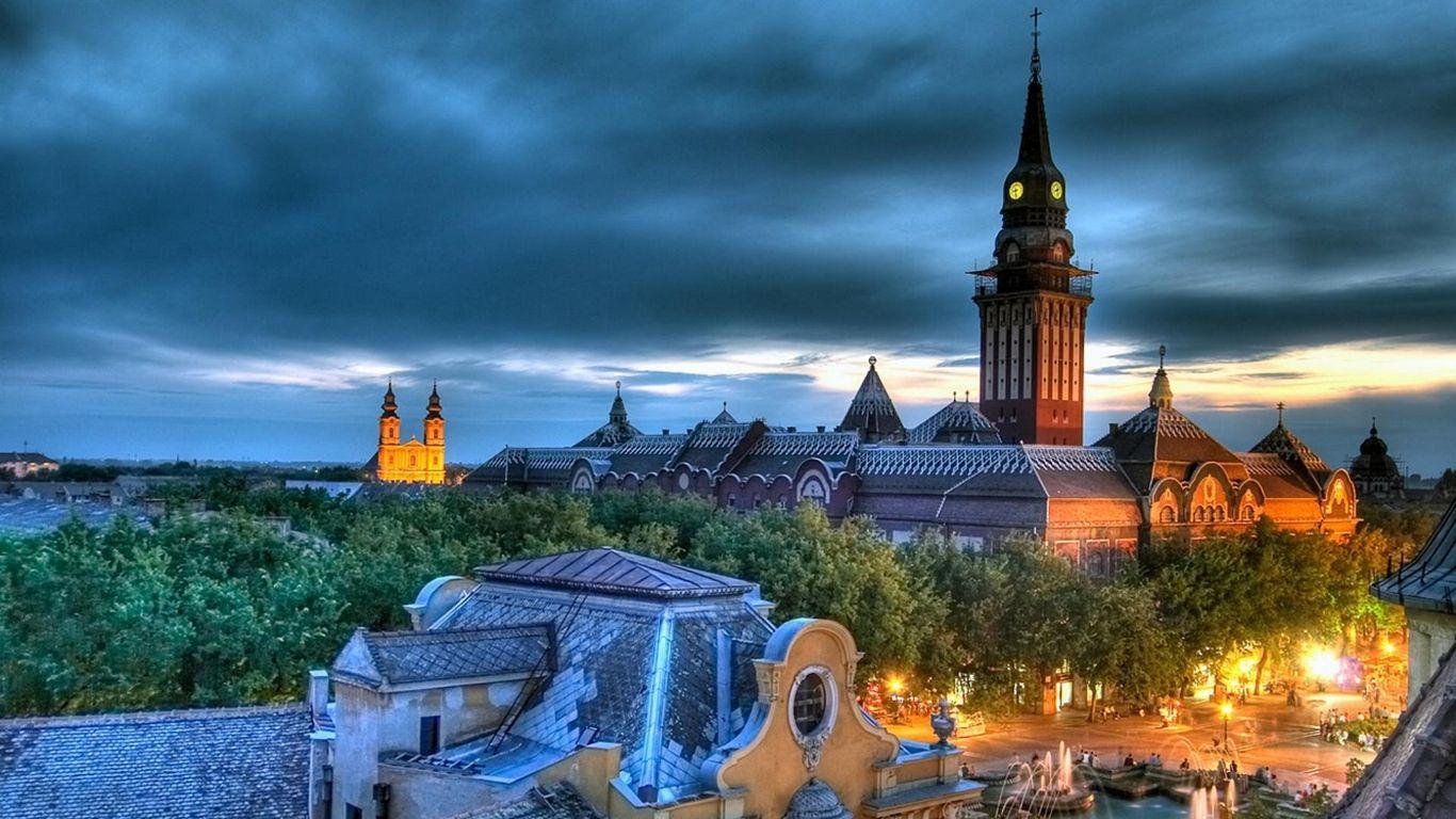 1366x768 Download wallpaper 1366x768 serbia, balkans, beauty, home, church