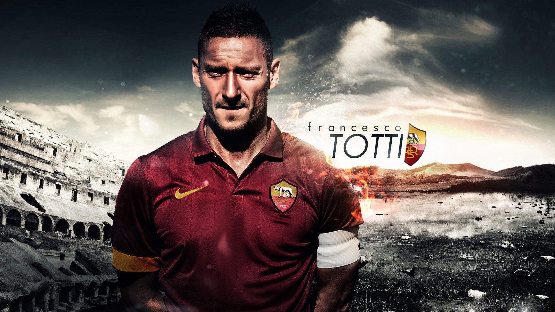 1920x1080 Totti Wallpaper