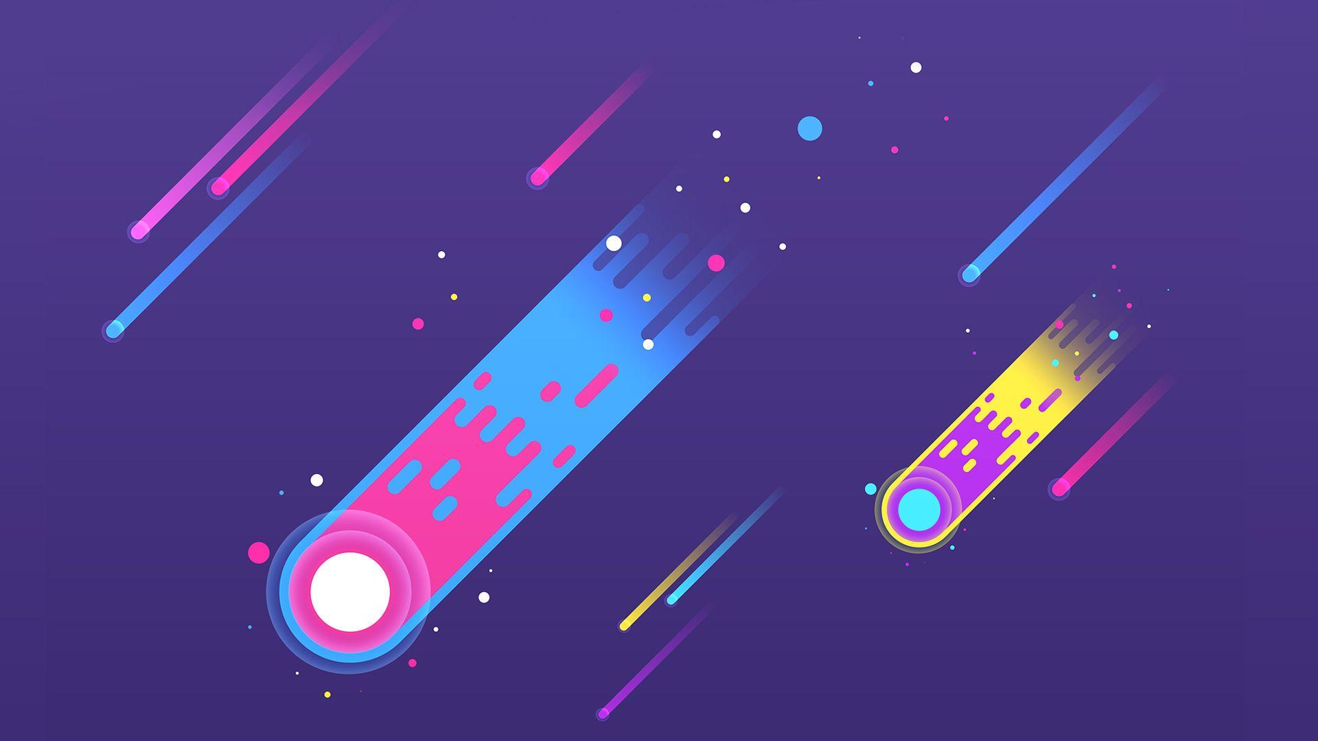 1920x1080 Comet Minimal Wallpaper Comet Wallpaper & Background Download
