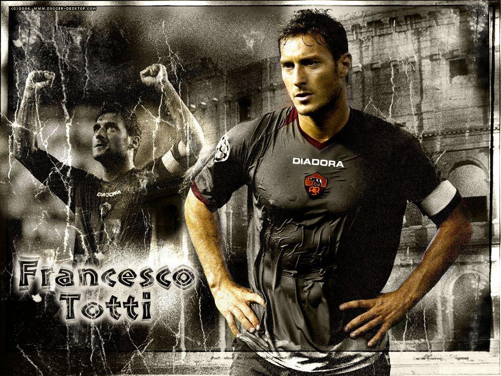 1024x768 Bacelona Fc Wallpaper: Francesco Totti Wallpaper