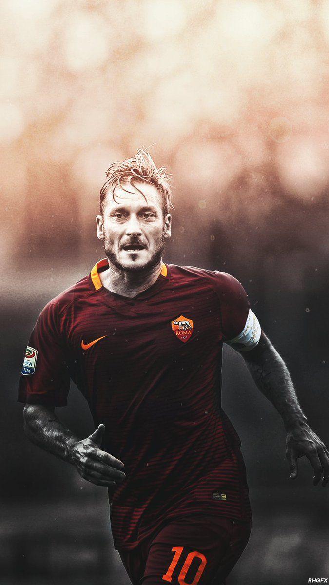 675x1200 RHGFX - Wallpaper. Legend. #totti