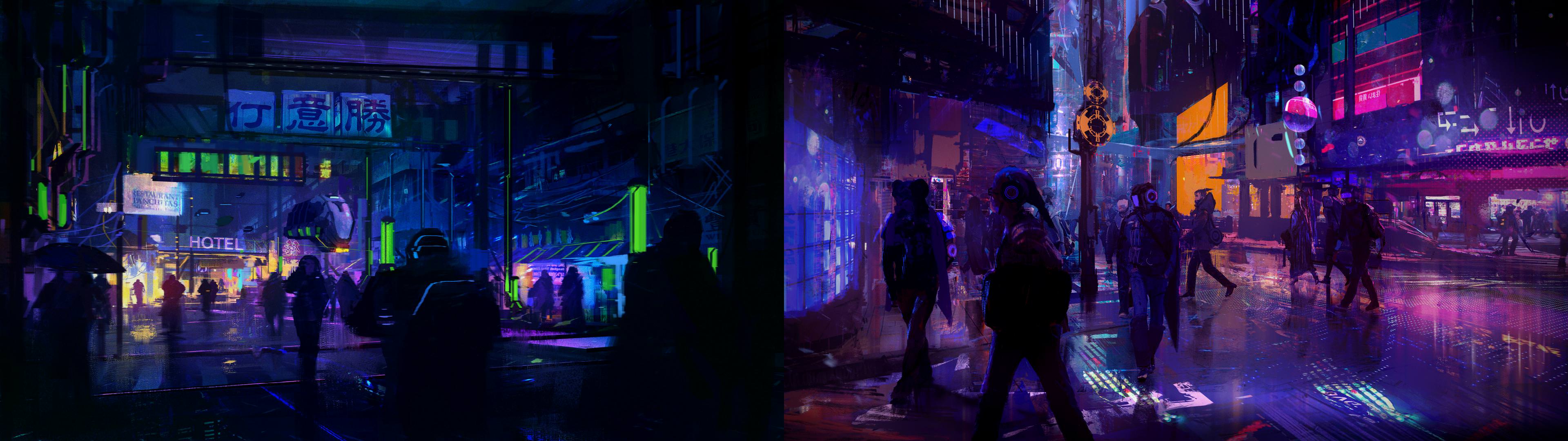 Cyberpunk Ultrawide Wallpapers - Top Free Cyberpunk Ultrawide Backgrounds -  WallpaperAccess