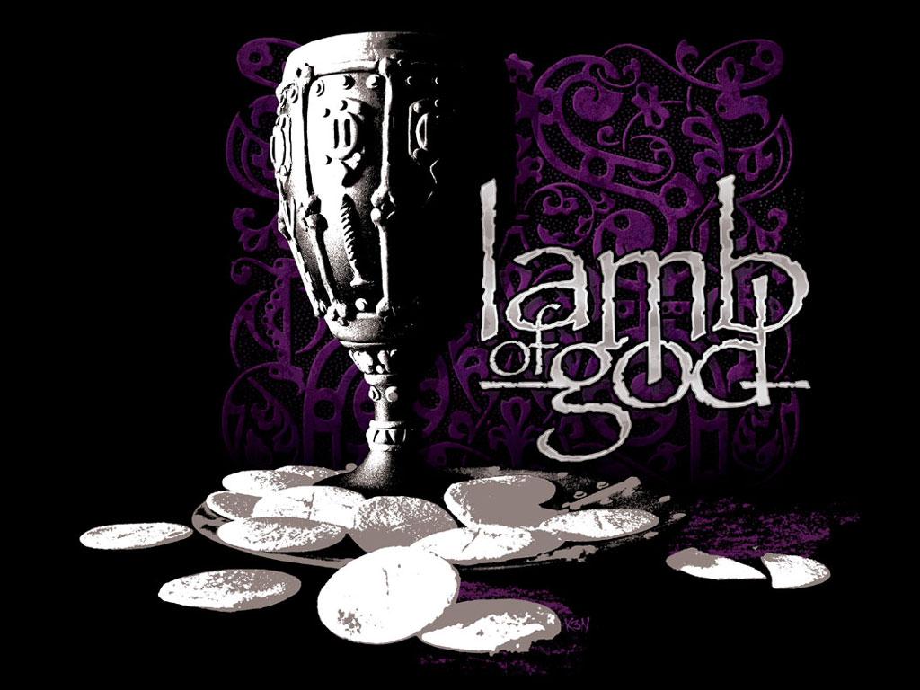 1024x768 Lamb Of God Sacrament Album American Metal Band HD Black Wallpaper
