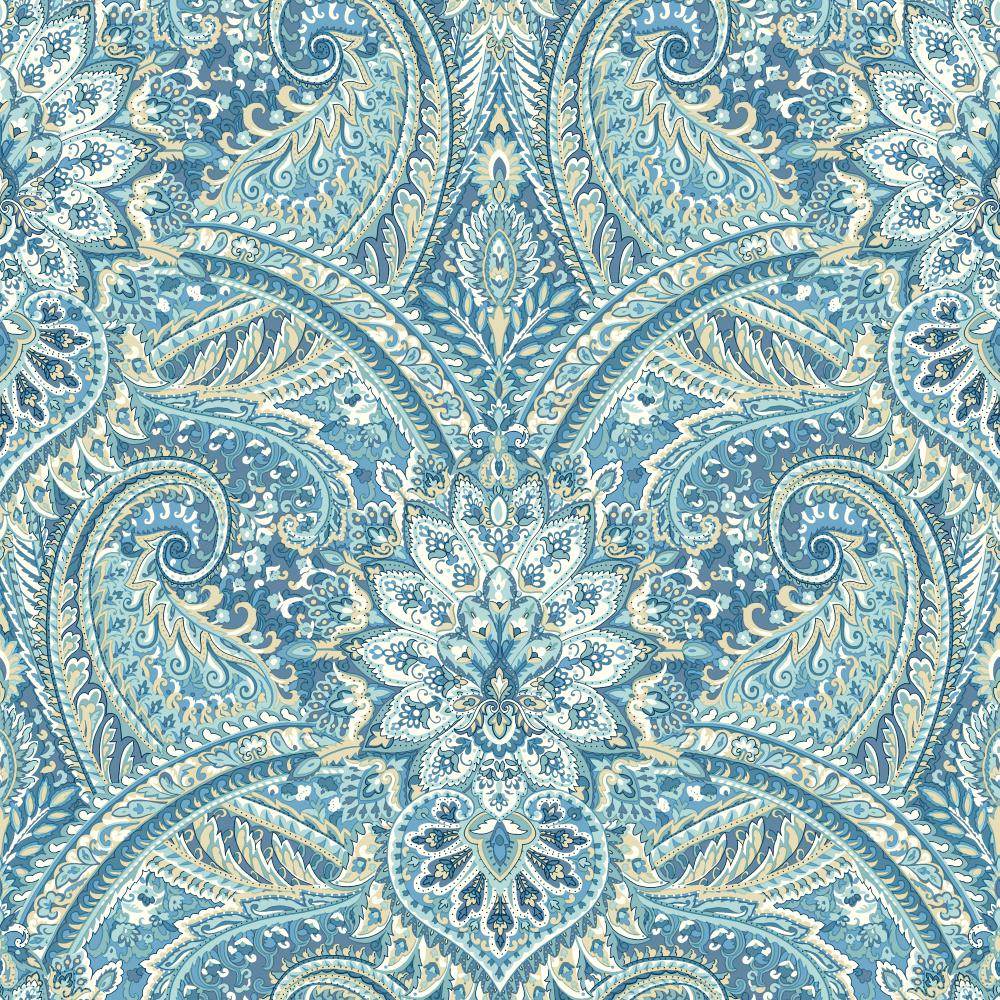 1000x1000 WC7601 Away Paisley Wallpaper