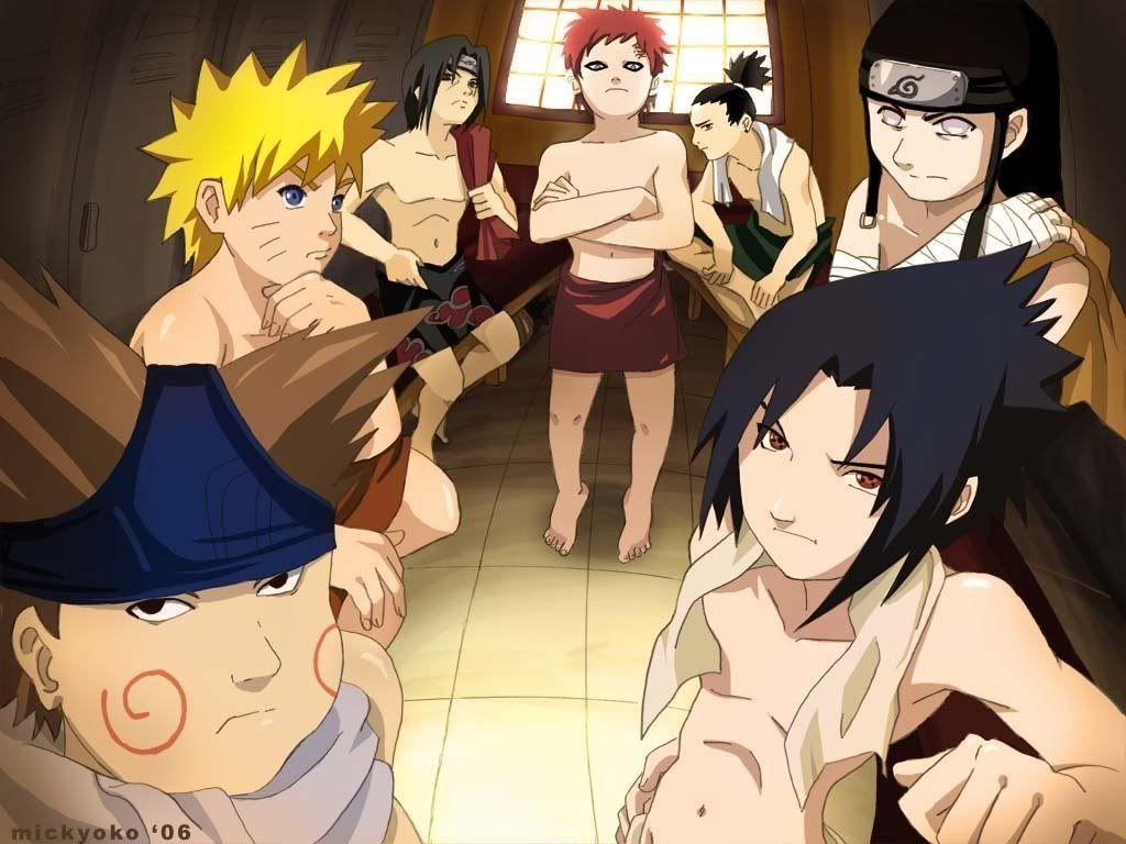 1024x768 guys guys in naruto Wallpaper