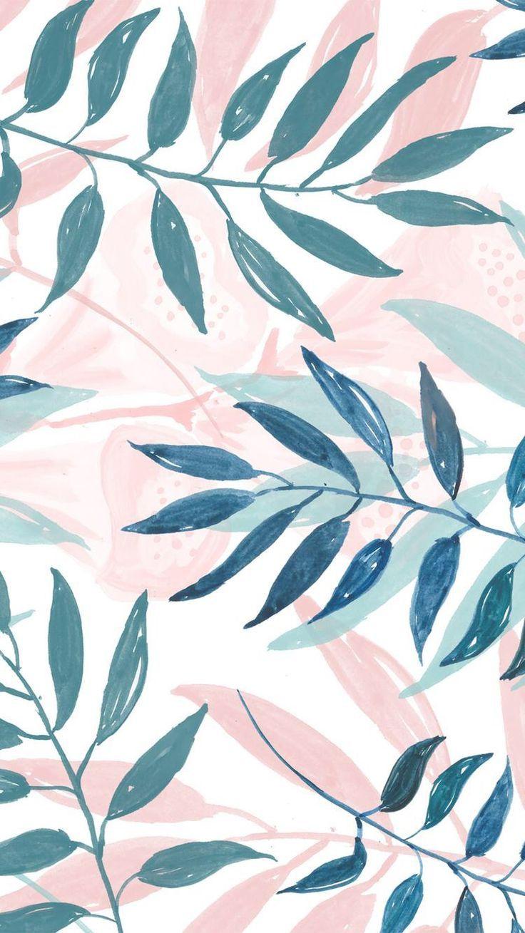 Pastel Leaves Wallpapers - Top Free Pastel Leaves Backgrounds -  WallpaperAccess