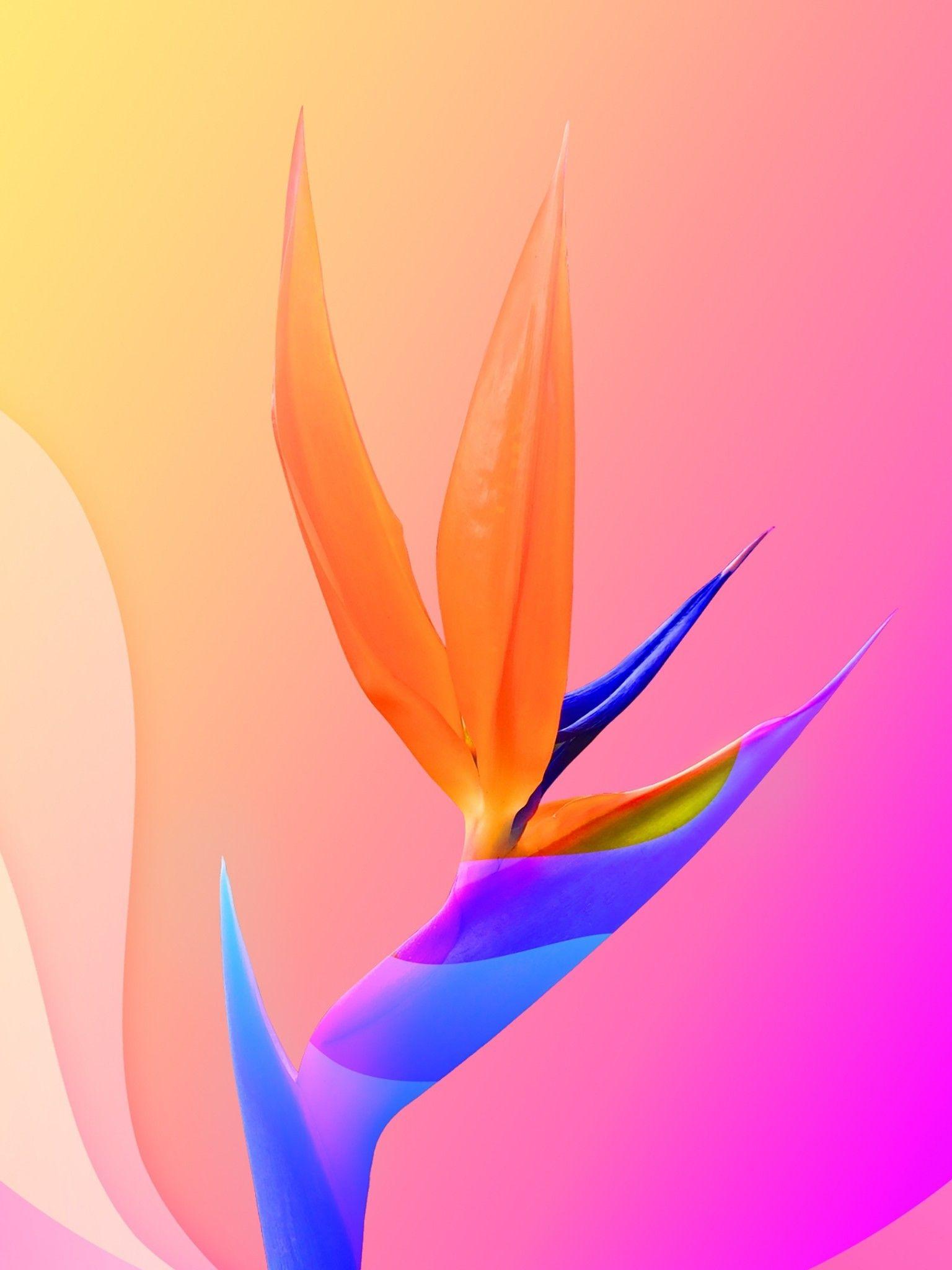1536x2048 Download 1536x2048 Pretty Leaves, Pastel Colors, Abstraction