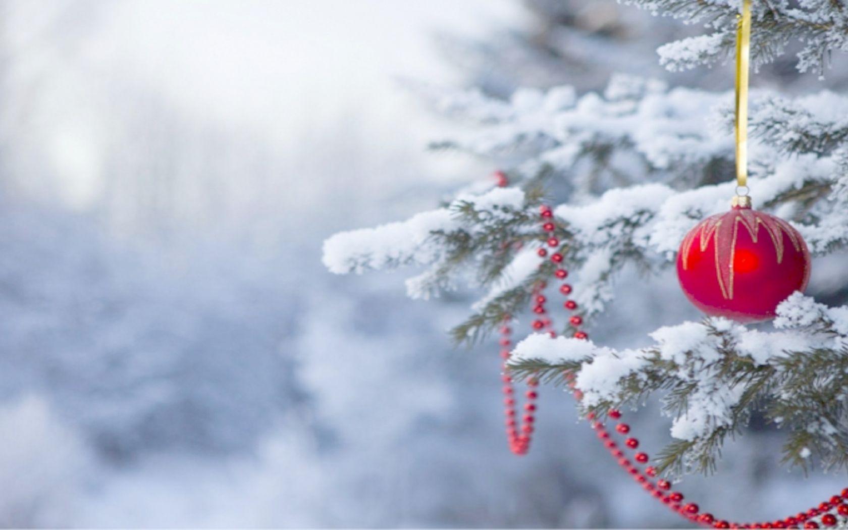1680x1050 Free download Unique Dual Monitor Christmas Wallpaper
