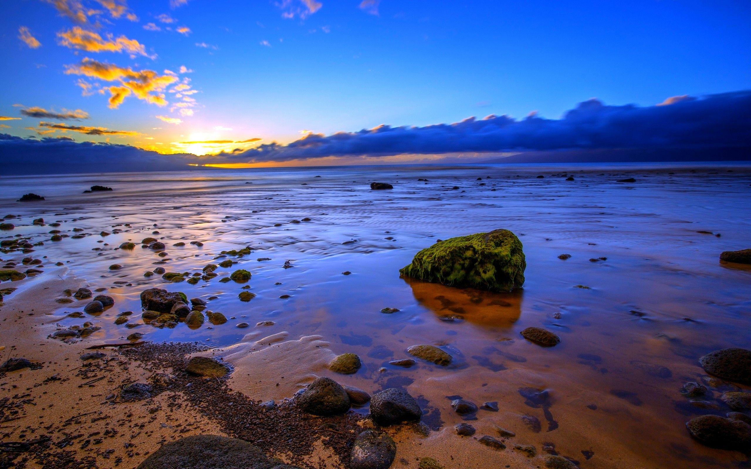 2560x1600 Maui at sunset wallpaper. PC