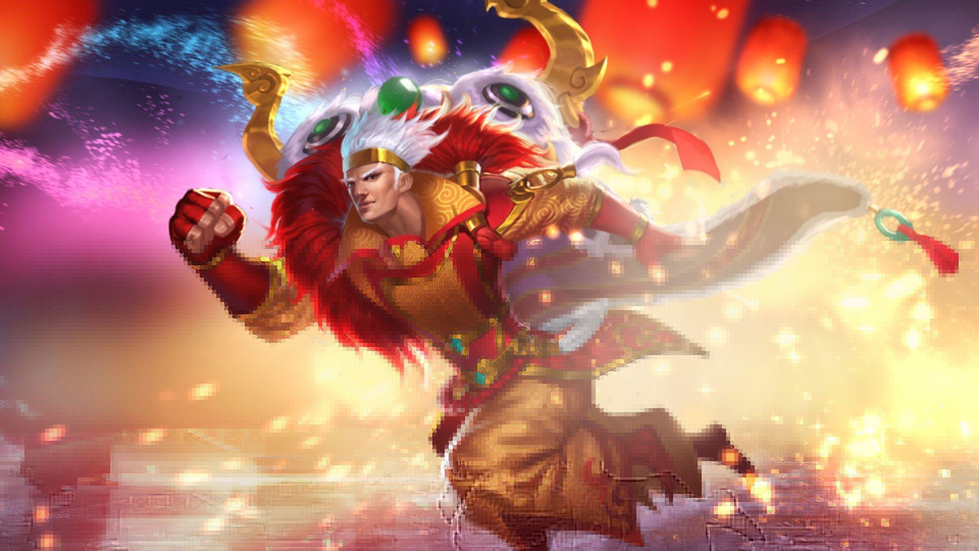 1920x1080 Lion Dance Disciple Wallpaper. Heroes of Newerth Lore