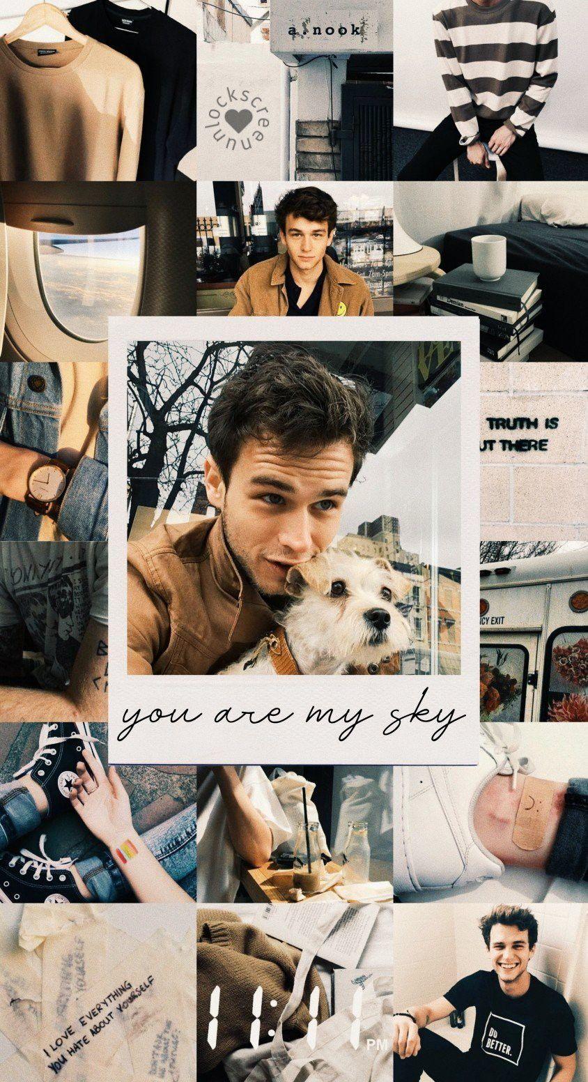 844x1552 Brandon Flynn. Fundos, Rivera, Marido