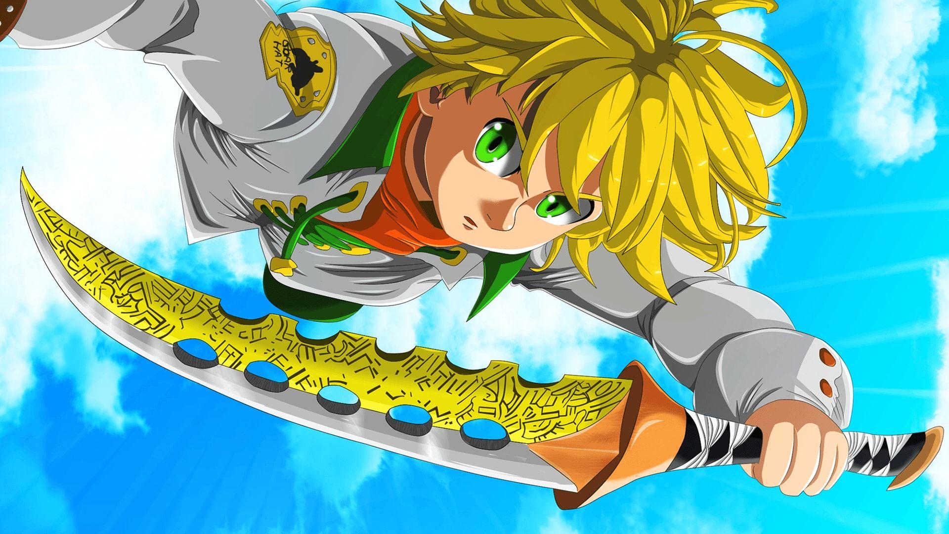 1920x1080 Wallpaper Of Meliodas, The Seven Deadly Sins Background