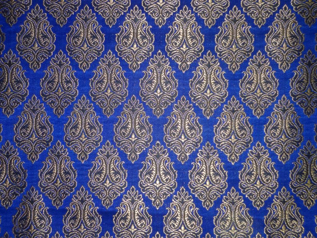 1024x768 Royal Blue and Gold Wallpaper