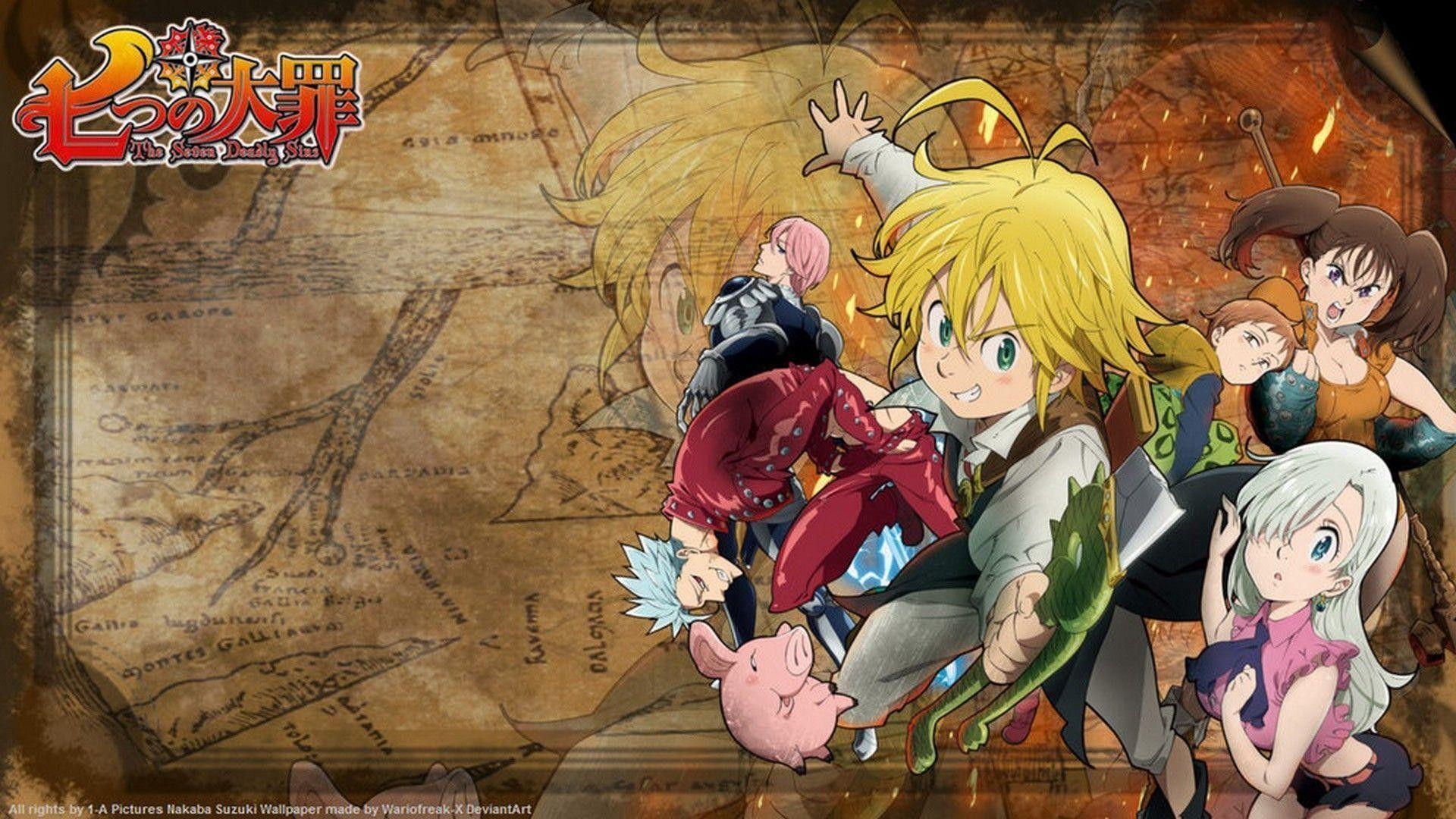 1920x1080 Nanatsu No Taizai Wallpaper