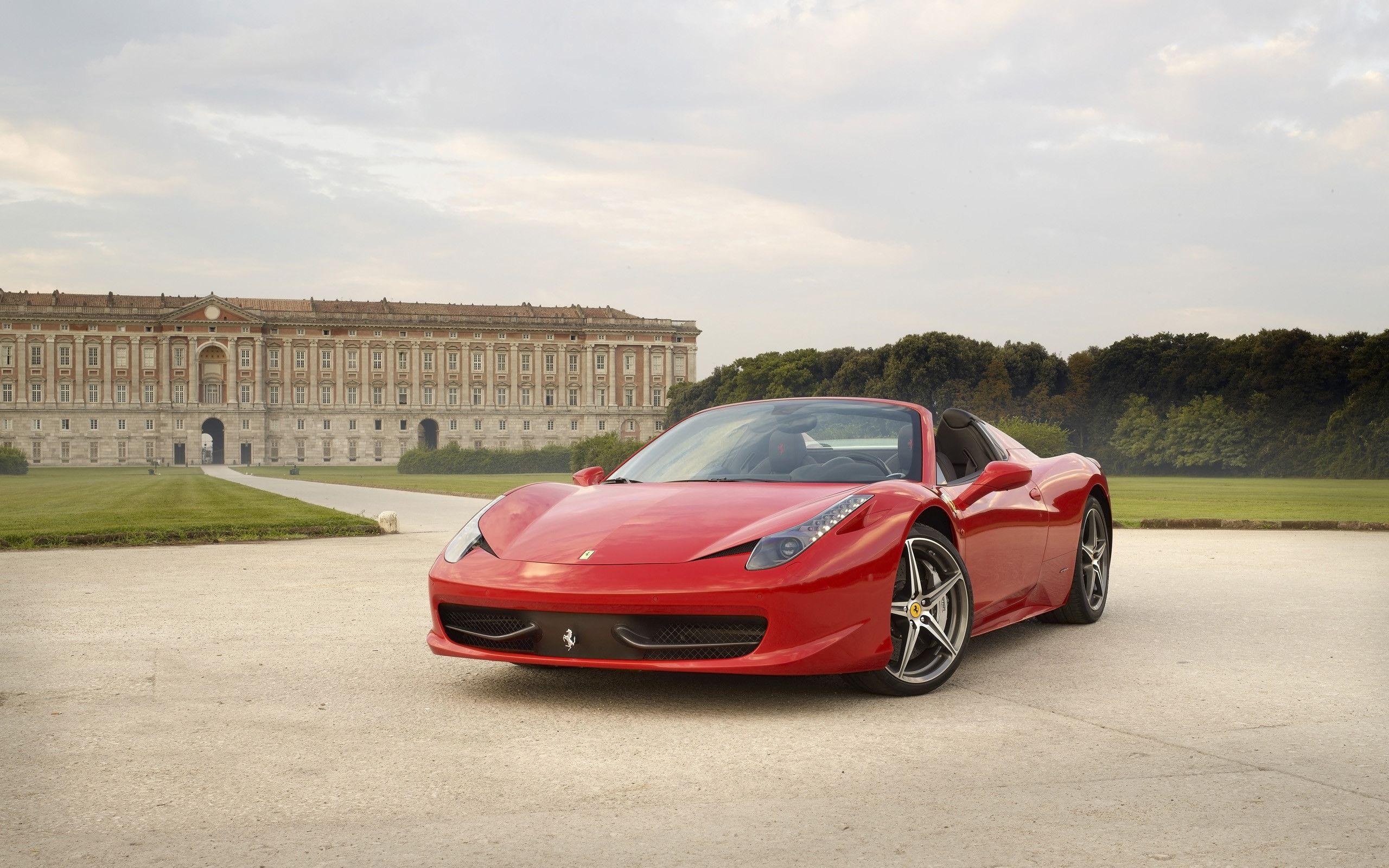 2560x1600 Ferrari 458 Spider Wallpaper