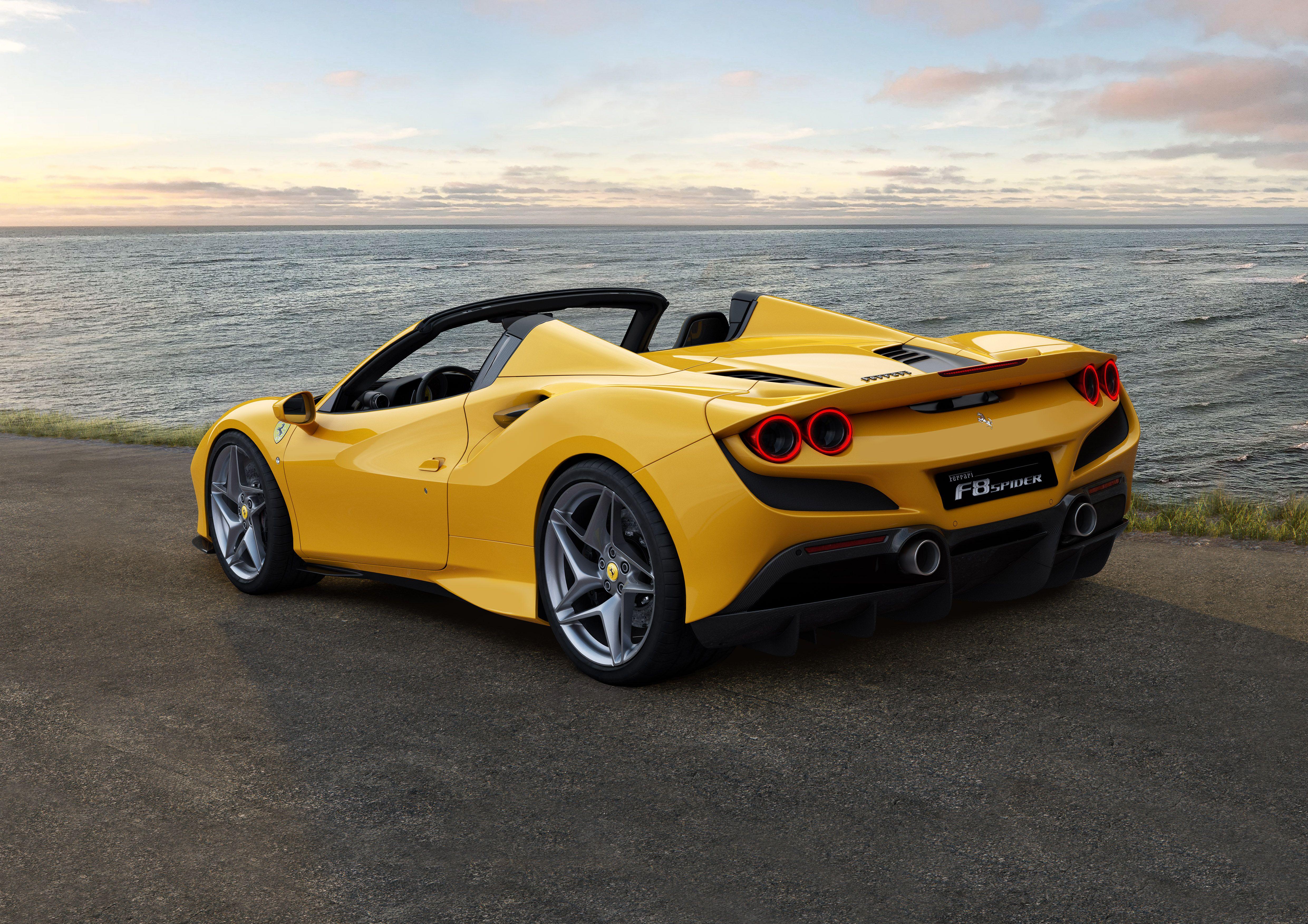 4962x3507 Wallpaper of the Day: 2020 Ferrari F8 Spider