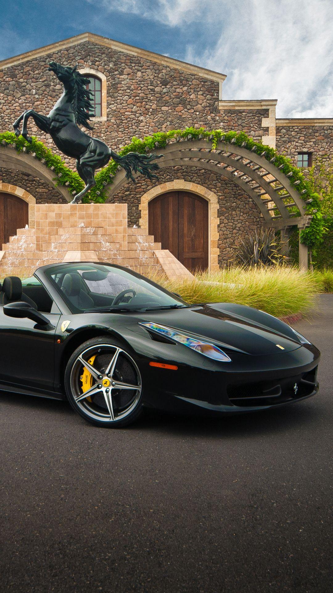 1080x1920 Vehicles Ferrari 458 Spider (1080x1920) Wallpaper
