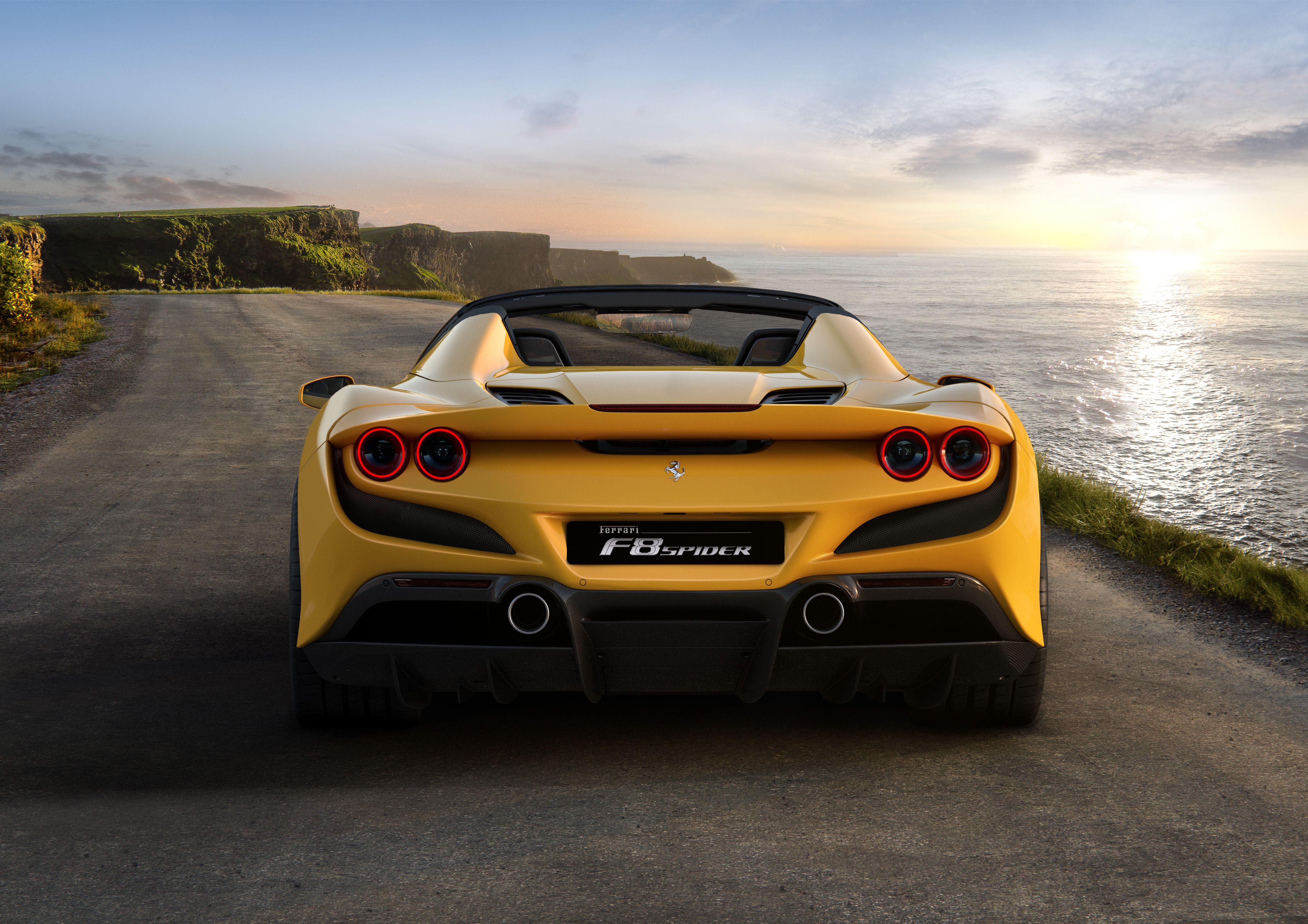 4962x3507 Wallpaper of the Day: 2020 Ferrari F8 Spider