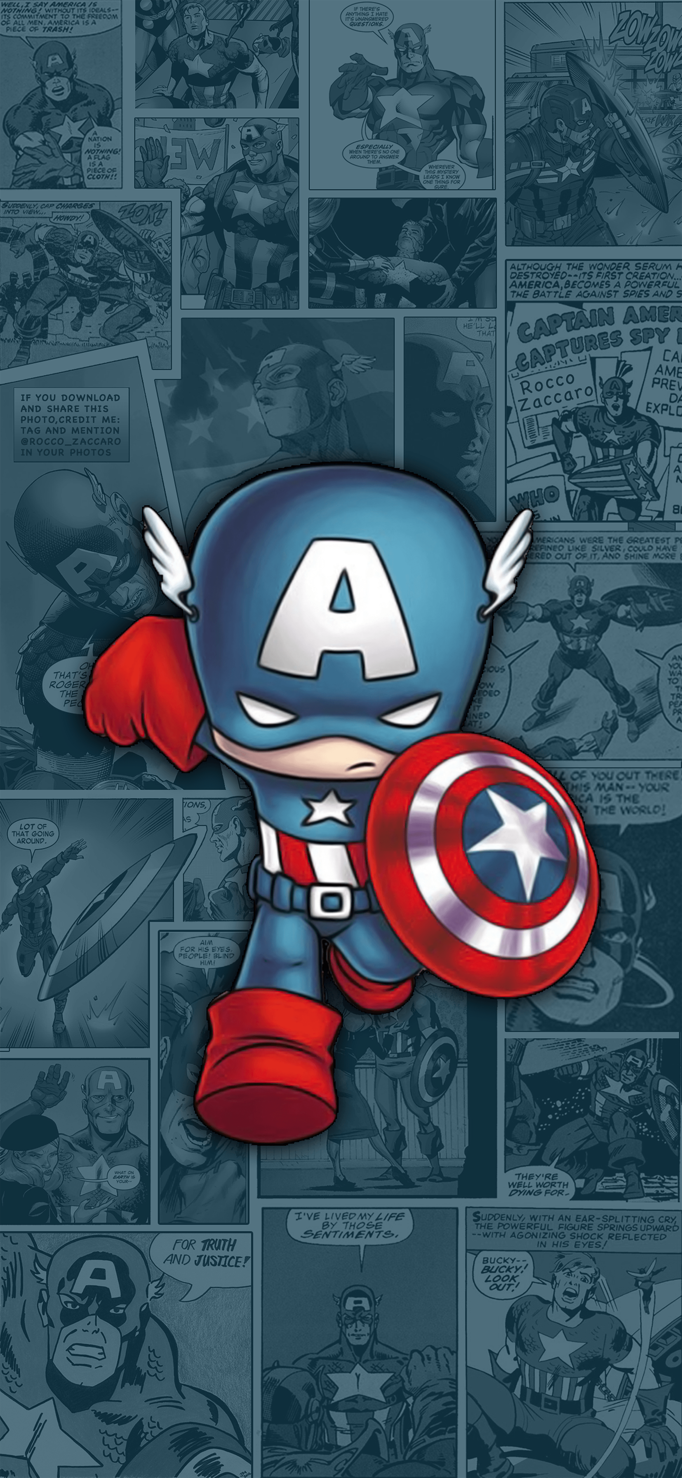 2344x5075 Captain America Anime Wallpaper